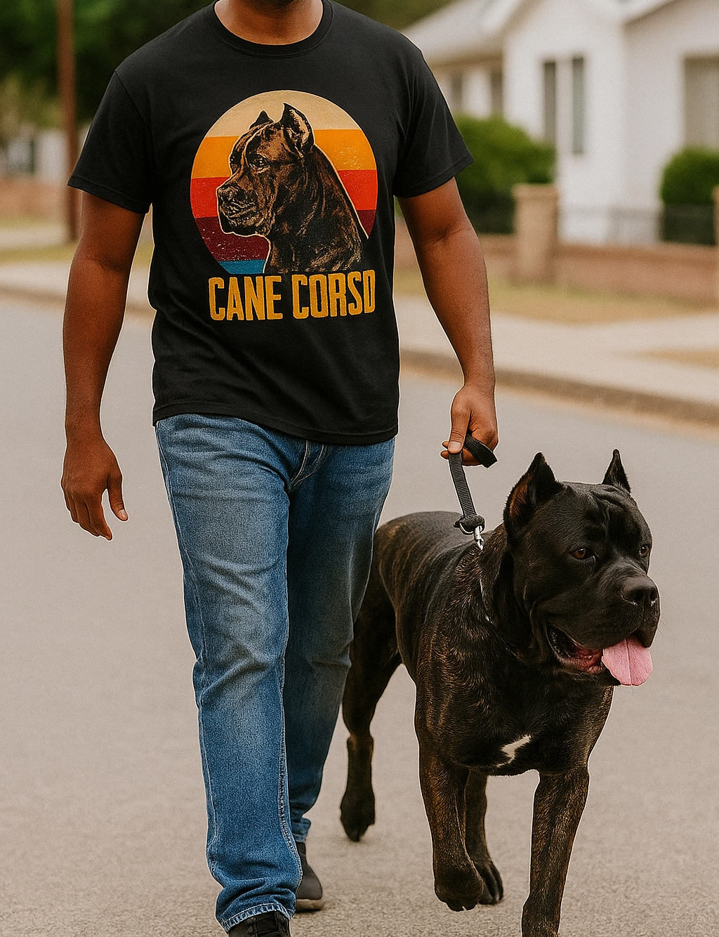Men's Vintage Cane Corso Italian Mastiff T-Shirt