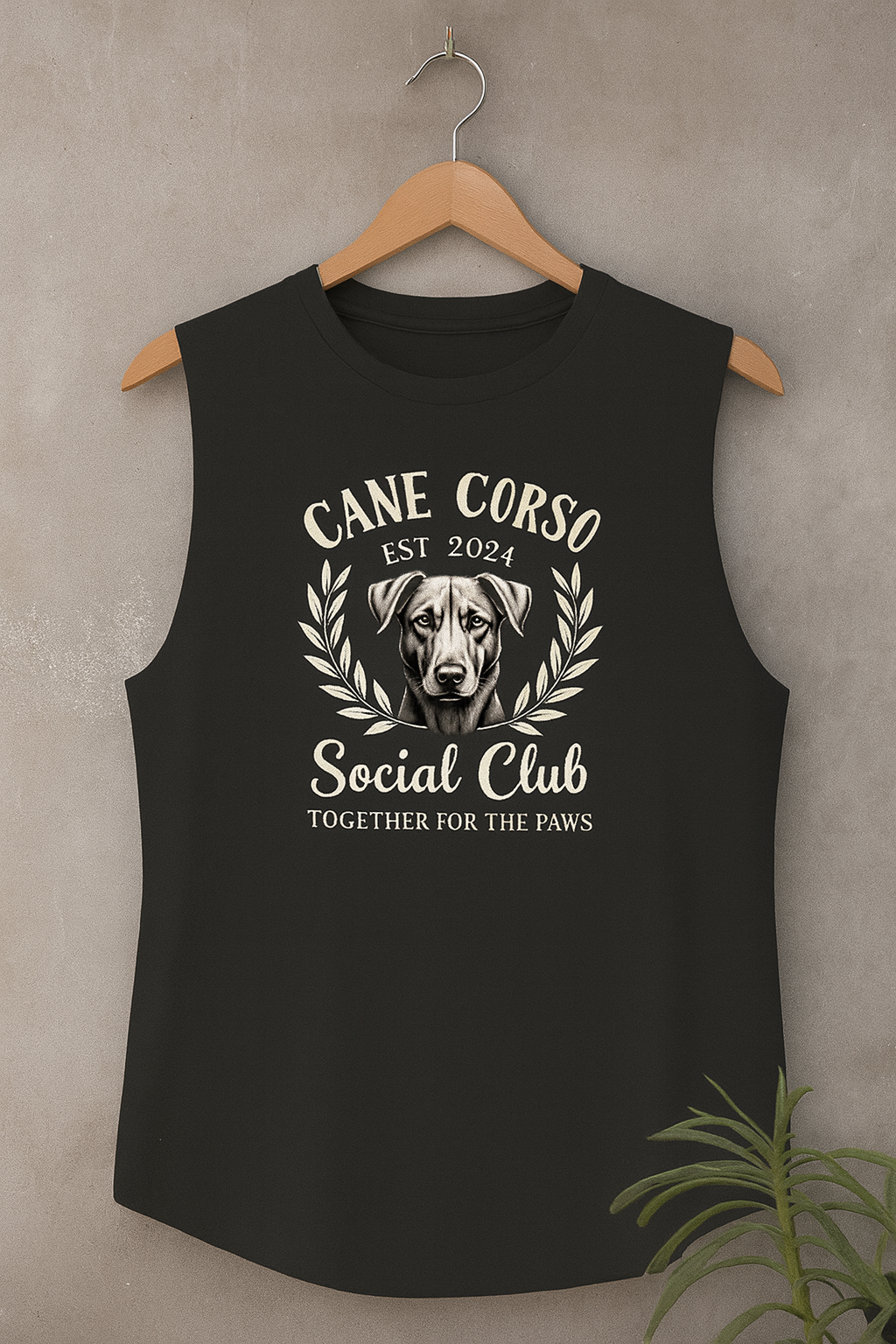 Women's Sleeveless Tank Top - Cane Corso Social Club