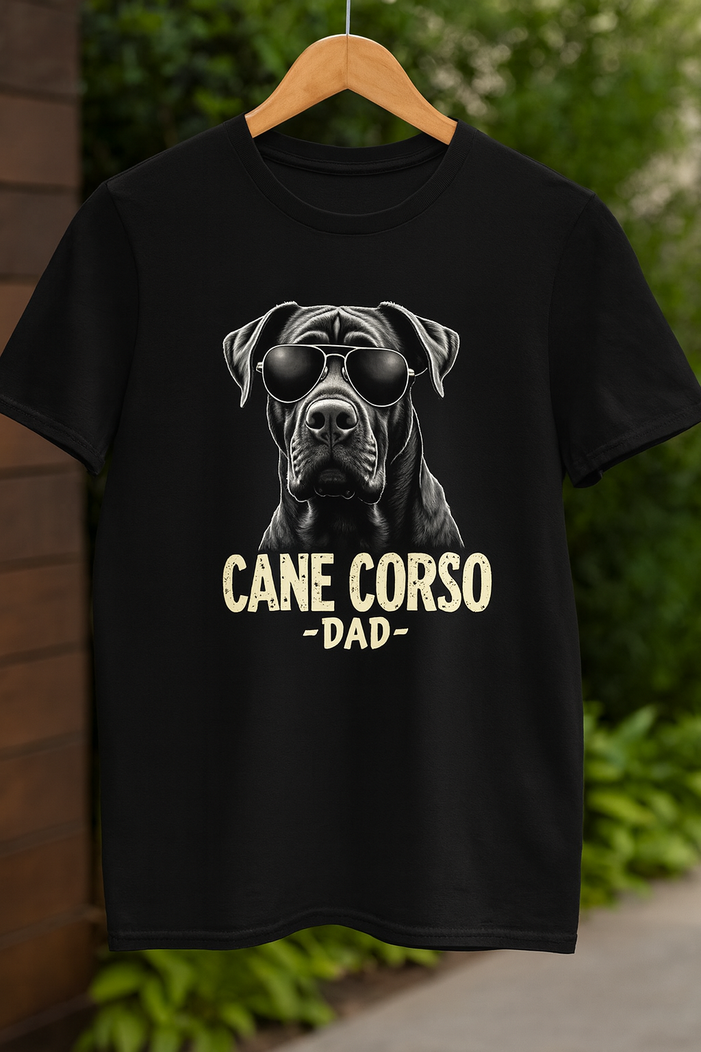 Men'S Cane Corso Dad Graphic Tee