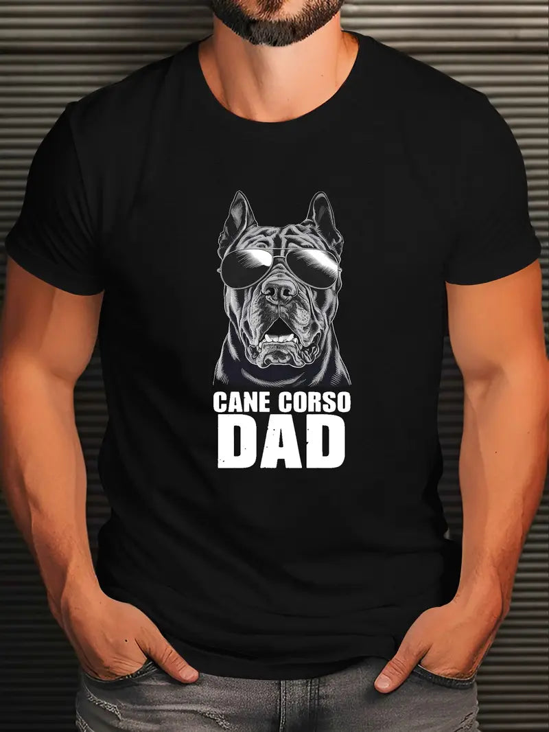 Cane Corso Dad Graphic T-Shirt
