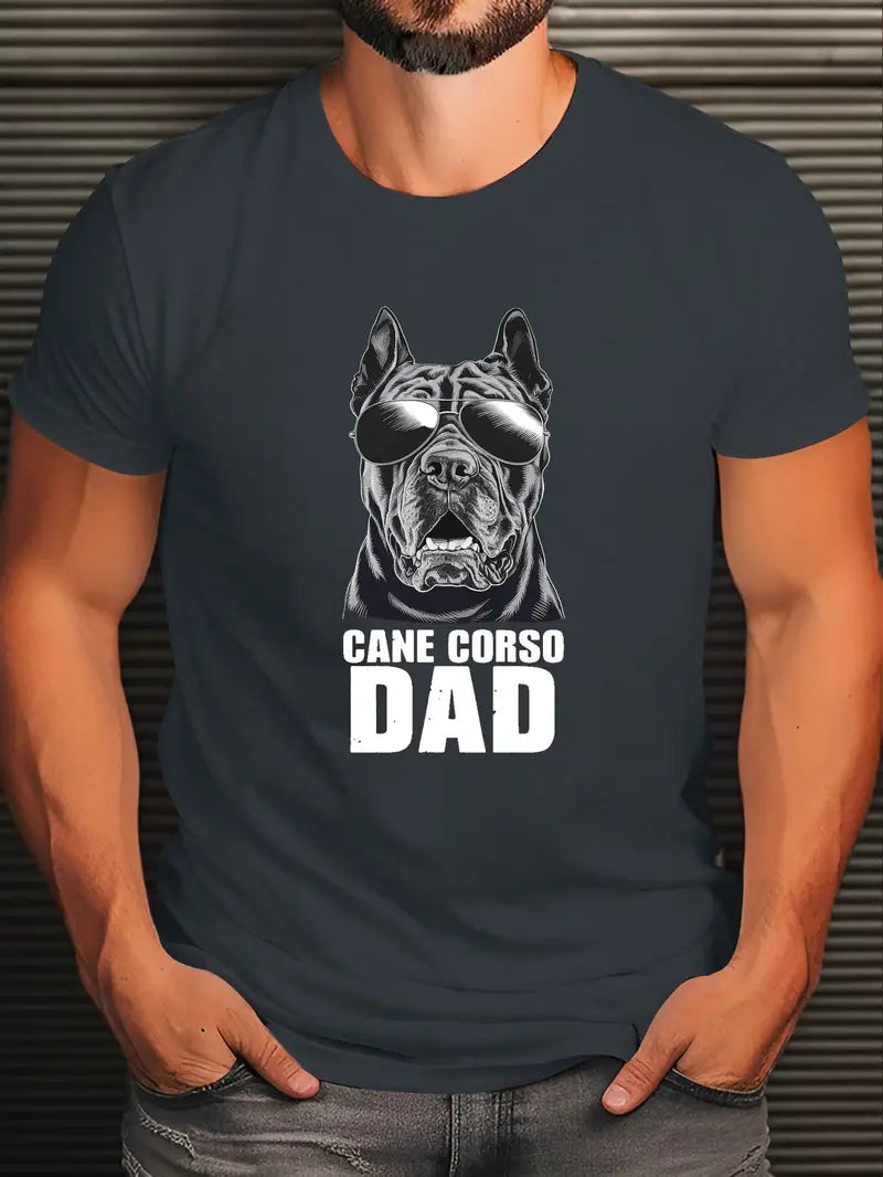 Cane Corso Dad Graphic T-Shirt