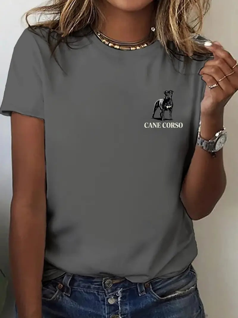 Women'S Cane Corso Dog Portrait T-Shirt